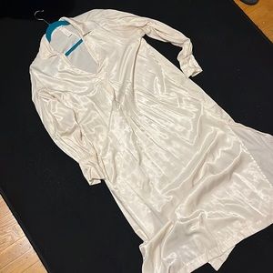 H&m Satin Long Sleeve dress
